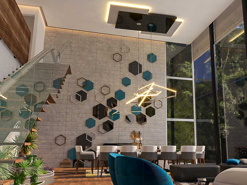 Client consultation meeting for renovation and construction planning